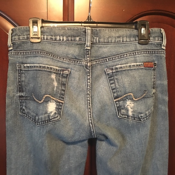 7 for all man kind Bootcut Jeans - Size 29 - Picture 1 of 15